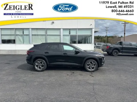 Black 2025 Chevrolet Trax LT for sale in Lowell, MI