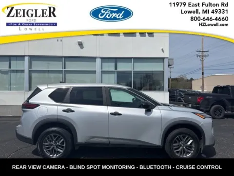 Silver 2024 Nissan Rogue S for sale in Lowell, MI