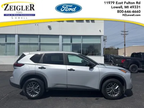Silver 2024 Nissan Rogue S for sale in Lowell, MI
