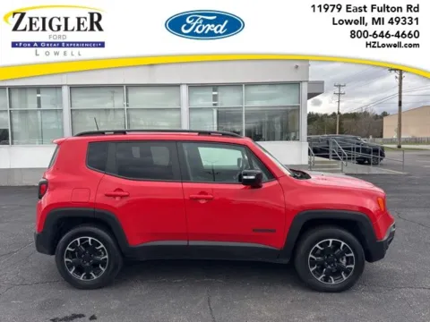 Red 2023 Jeep Renegade Latitude for sale in Lowell, MI