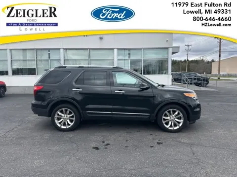 Black 2014 Ford Explorer XLT for sale in Lowell, MI