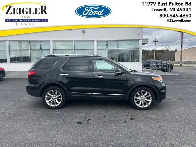 Black 2014 Ford Explorer XLT for sale in Lowell, MI