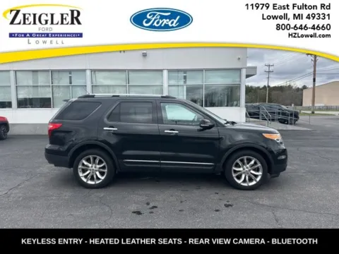 Black 2014 Ford Explorer XLT for sale in Lowell, MI