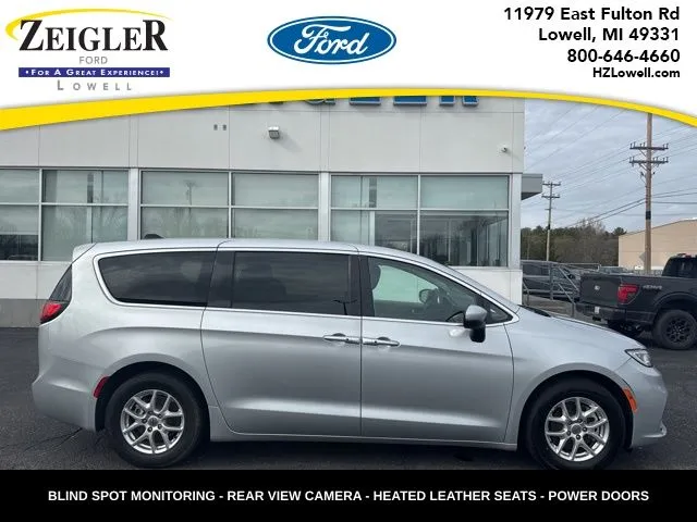 Silver 2023 Chrysler Pacifica Touring L for sale in Lowell, MI