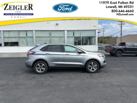 Silver 2024 Ford Edge SEL for sale in Lowell, MI