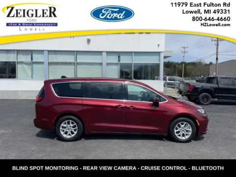 Red 2023 Chrysler Pacifica Touring L for sale in Lowell, MI