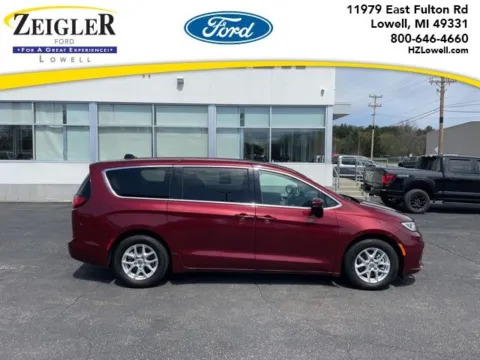 Red 2023 Chrysler Pacifica Touring L for sale in Lowell, MI