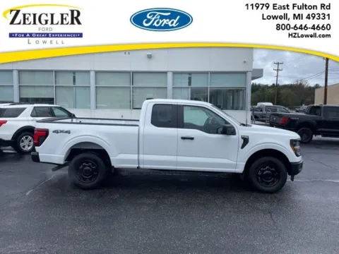 White 2024 Ford F-150 XL for sale in Lowell, MI
