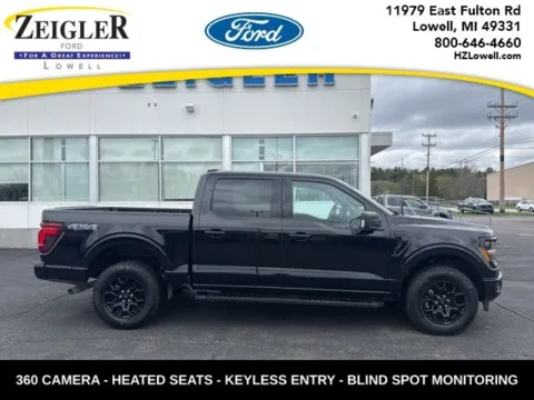 Black 2024 Ford F-150 XLT for sale in Lowell, MI