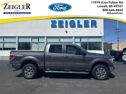 Gray 2014 Ford F-150 XLT for sale in Lowell, MI