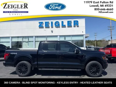 Black 2024 Ford F-150 XLT for sale in Lowell, MI