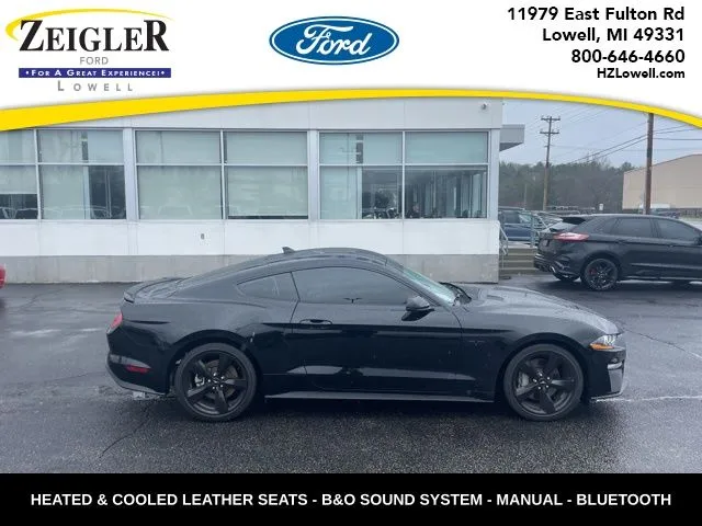 Black 2021 Ford Mustang GT Premium for sale in Lowell, MI