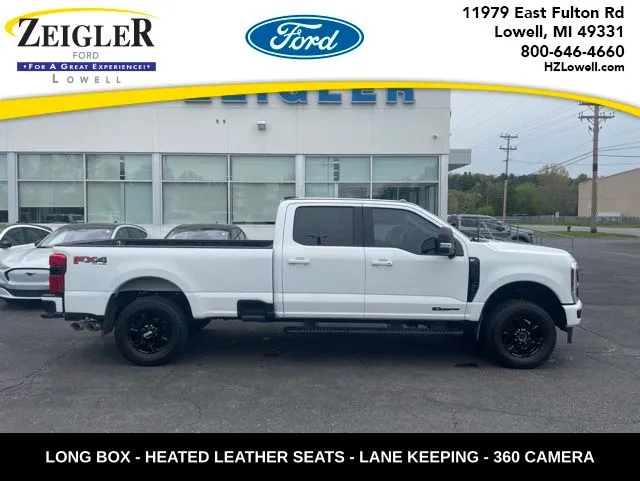 White 2024 Ford F-250SD XLT for sale in Lowell, MI