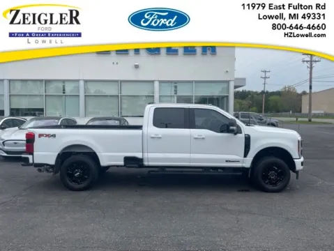 White 2024 Ford F-250SD XLT for sale in Lowell, MI