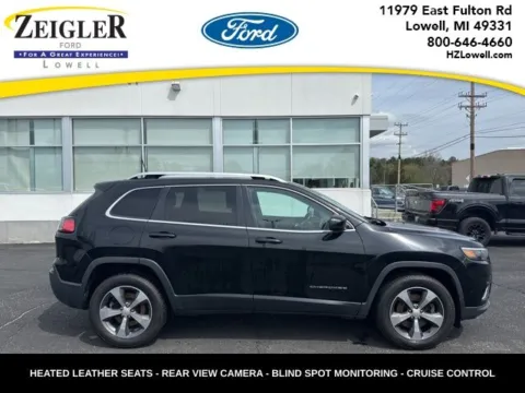 Black 2019 Jeep Cherokee Limited for sale in Lowell, MI