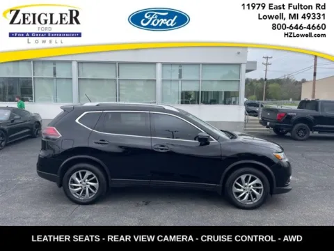 Black 2014 Nissan Rogue SL for sale in Lowell, MI