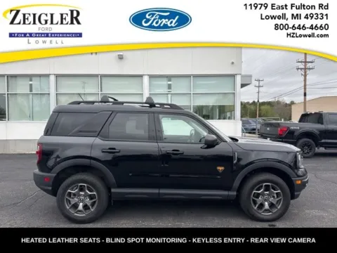 Black 2023 Ford Bronco Sport Badlands for sale in Lowell, MI