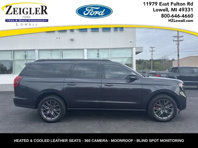 Gray 2025 Ford Expedition Max Platinum for sale in Lowell, MI