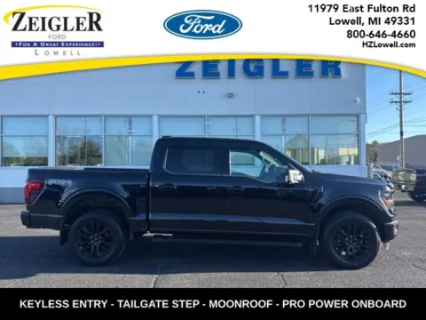 Black 2024 Ford F-150 XLT for sale in Lowell, MI