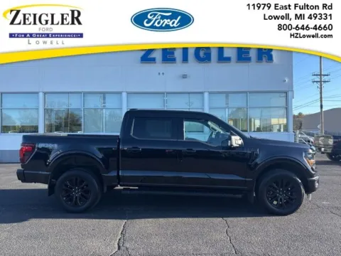 Black 2024 Ford F-150 XLT for sale in Lowell, MI