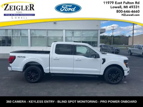 White 2024 Ford F-150 XLT for sale in Lowell, MI
