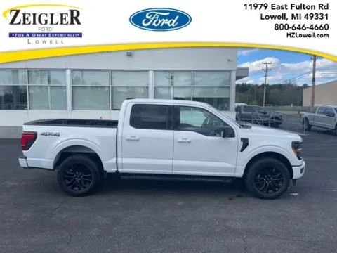 White 2024 Ford F-150 XLT for sale in Lowell, MI