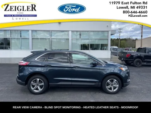 Blue 2023 Ford Edge SEL for sale in Lowell, MI