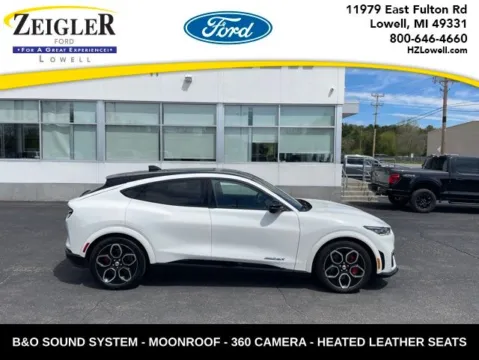 White 2023 Ford Mustang Mach-E GT for sale in Lowell, MI