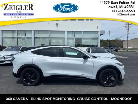 White 2023 Ford Mustang Mach-E Premium for sale in Lowell, MI