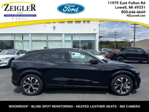 Black 2023 Ford Mustang Mach-E Premium for sale in Lowell, MI