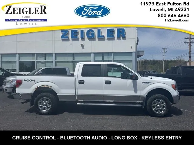 White 2013 Ford F-150 XLT for sale in Lowell, MI