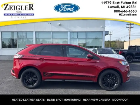 Red 2023 Ford Edge ST Line for sale in Lowell, MI