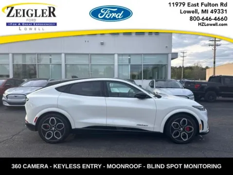 White 2023 Ford Mustang Mach-E GT for sale in Lowell, MI
