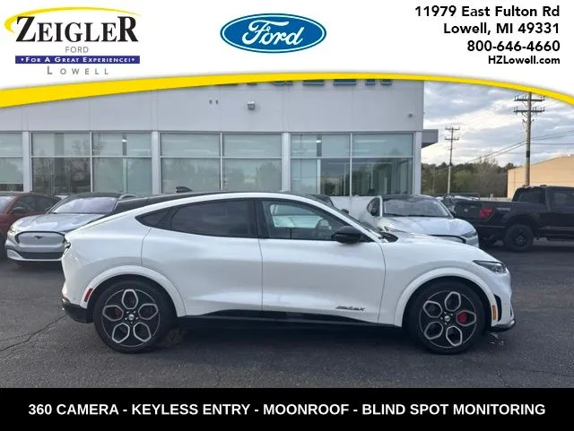 White 2023 Ford Mustang Mach-E GT for sale in Lowell, MI