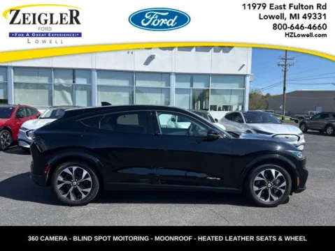 Black 2023 Ford Mustang Mach-E Premium for sale in Lowell, MI