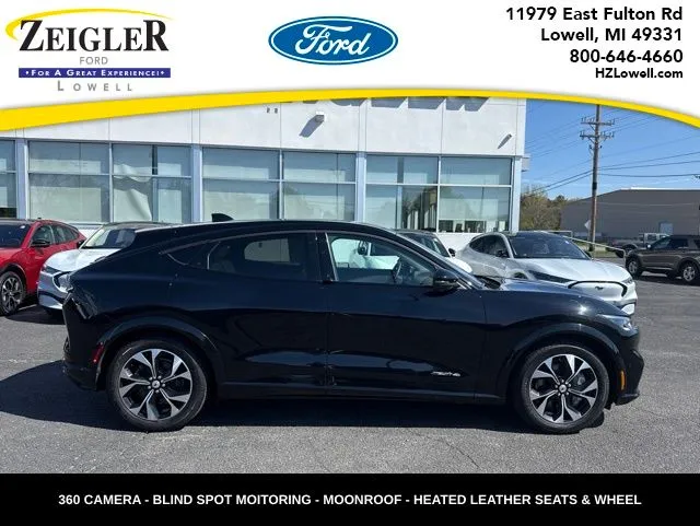 Black 2023 Ford Mustang Mach-E Premium for sale in Lowell, MI
