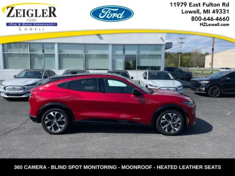 Red 2023 Ford Mustang Mach-E Premium for sale in Lowell, MI