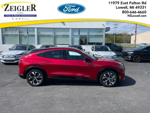 Red 2023 Ford Mustang Mach-E Premium for sale in Lowell, MI