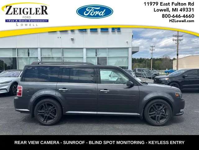 Gray 2015 Ford Flex SEL for sale in Lowell, MI