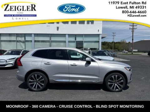 Silver 2023 Volvo XC60 B5 Ultimate Bright Theme for sale in Lowell, MI