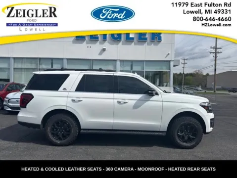 White 2022 Ford Expedition Timberline for sale in Lowell, MI