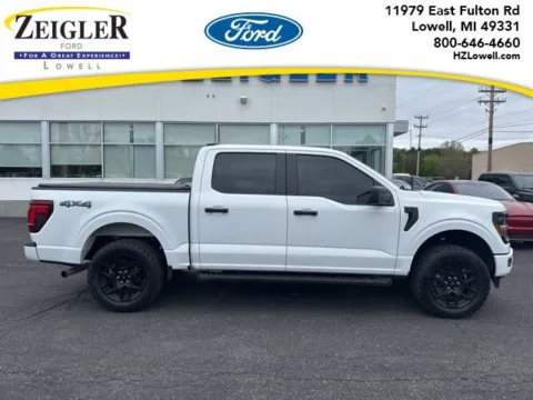 White 2024 Ford F-150 STX for sale in Lowell, MI