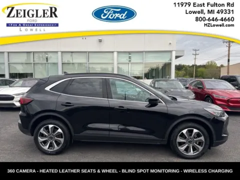 Black 2024 Ford Escape Platinum for sale in Lowell, MI
