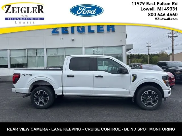 White 2024 Ford F-150 STX for sale in Lowell, MI
