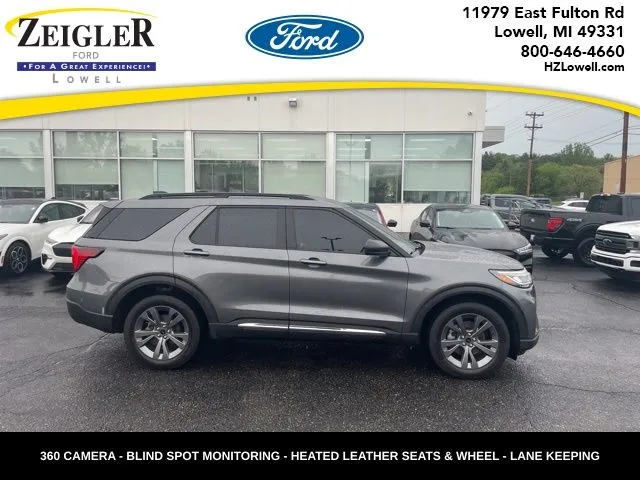 Gray 2025 Ford Explorer Active for sale in Lowell, MI