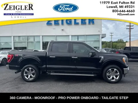 Black 2022 Ford F-150 XLT for sale in Lowell, MI