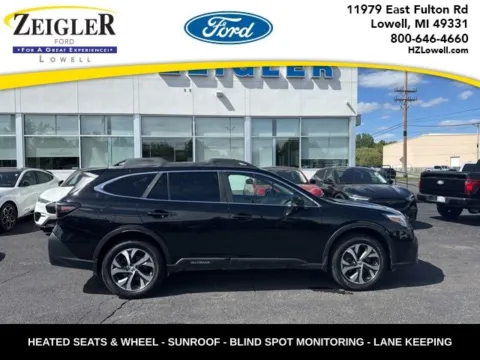 Black 2020 Subaru Outback Limited XT for sale in Lowell, MI