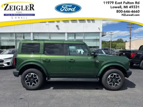 Green 2025 Ford Bronco Outer Banks for sale in Lowell, MI