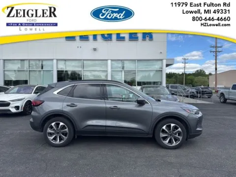 Gray 2024 Ford Escape Platinum for sale in Lowell, MI