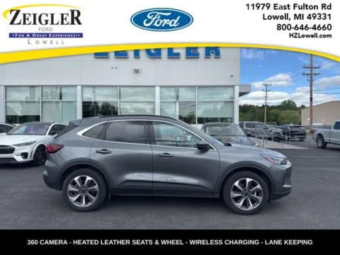 Gray 2024 Ford Escape Platinum for sale in Lowell, MI
